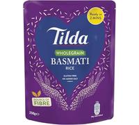 Tilda Steamed Basmati Brown Rice – 250 g (Pack of 6)