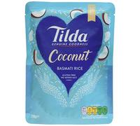 Tilda Steamed Basmati Coconut 250 g (Pack of 6)