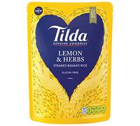 Tilda Steamed Basmati Lemon Rice 250 g (Pack of 6)