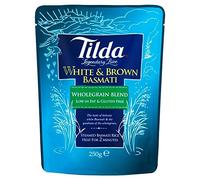 Tilda White & Brown Steamed Basmati Rice (250g)