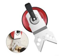 Tile and marble drilling guide jig suction cup hole locator for 6 83mm drill bits made from rust resistant stainless steel provides secure and accurate drilling support