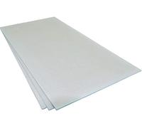Tile Backer Board 6mm, 10mm and 20mm- Pack of 10 Boards - 60 Free Insulation Washers - Panel Size 1200 x 580mm - Wetroom Floor and Wall Insulation (1200 x 580 x 12.5mm + 60 Washers)