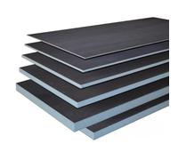 Tile Backer Board Insulation XPS Foam Waterproof Cement Coat 1200x600mm Underfloor Heating Underlay (10, 1200 x 600 x 6mm)