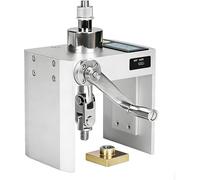 Tile Bond Strength Tester, 10KN Intelligent Pull-Off Force Tester with Data Storage and Built-in Hydraulic Mechanism for Paint and Adhesive Testing