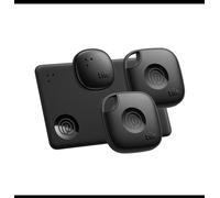 Tile By Life360 Mate Essential (2024) - 4-Pack (2 Black Mates/Slim/Sticker)