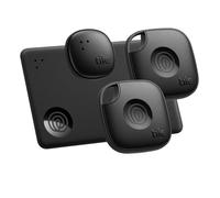 Tile By Life360 Mate Essential (2024) - 4-Pack (2 Black Mates/Slim/Sticker)
