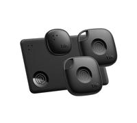 Tile By Life360 Mate Essential (2024) - 4-Pack (2 Black Mates/Slim/Sticker)