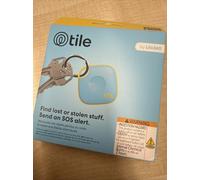 Tile by Life360 Mate -Bluetooth Tracker - Finder and 1-Pack, Aqua Lemon - 5770
