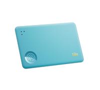 Tile by Life360 Slim (2024) - Wallet Finder, Bluetooth Tracker and Item Locator for Luggage Tags, Passports and More. Both iOS and Android Compatible. Phone Finder. 1-Pack (Aqua Lemon)