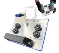 Tile Chamfer Grinding Tool, Angle Grinder Holder 45 Degree, Metal Grinding Tool Chamfering Bracket for Tiles, Angle Grinder Cutter Holder for Home Renovation, Carpentry, Plastering Work