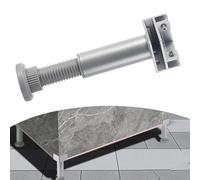 Tile clip fasteners with base fixing clip made from aluminum alloy, designed for secure tile fixing with adjustable height for various mounting needs (10-12mm)