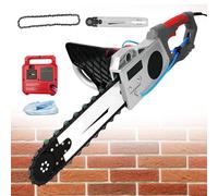 Tile Cutter Electric Wet Concrete Chain Saw Combo, 6500W Heavy Duty for Stone, Brick Rebar Cutting - 50cm Diamond Blade with Water Fed Dust Control