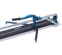 Tile Cutter, KATSU 31 Inch 800mm Professional Manual Tile Cutter with Single Slide Rail and Laser Guide, Aluminiun Base, for Precision Cutting Porcelain Tiles 347753