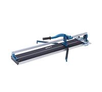 Tile Cutter, KATSU 40 Inch 1000mm Professional Manual Tile Cutter with Single Slide Rail and Laser Guide, Aluminiun Base, for Precision Cutting Porcelain Tiles 347754