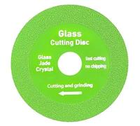 Tile Cutting Disc 10PCS Glass Cutting Disc 4.5/5in Diamond Marble Saw Blade Ceramic Tile Jade Special Polishing Cutting Blade Sharp Brazing(10PCS 115x22.23mm)