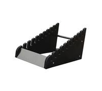 Tile Display Rack,10/12 Tier Tile Sample Storage Rack, Sample Organizer for Retail Stores Exhibition Trade Show(350x590x312mm)
