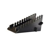 Tile Display Rack,10 Tier Flooring Board Organizer Stand, Groove Wide 2cm Sample Holder for Exhibition Trade(60x46x30cm)