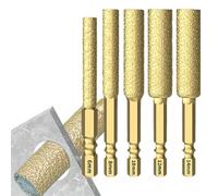 Tile Drill Bits - Efficient Safety Integration, Tile Drill Bits Set, Drrill Bit Set for Ceramic Tiile | Stone Grinding Drrill Seet for Concrete Brick Wall Stone Work Contractors Renovators Electrician