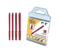 Tile Drill Bits Set 4 Pieces, Professional HEX-9 Self Centring Drill Bit Ø 4,5,6,8 For Precision Drilling of Porcelain, HardCeramic, Roof Tiles, Glass, Natural Stone, Mirrors, Glazed Tiles, Mosaic