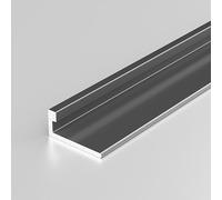 Tile Edging Trim 90cm - 3 Pieces Silver Baguette Profile for Clean Edges, Easy Installation & Aesthetic Design - Perfect for Floor and Wall Tiles