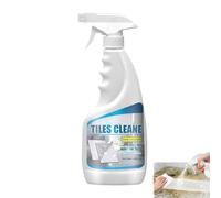 Tile Grout Cleaner Spray, Extra Strong Tile Cleaner Descaling Artifact, Stubborn Dirt, Marks and Stains Between Tiled Walls and Floors, Multi Purpose for Kitchen Bathroom, Fresh Scent (1)