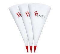 Tile Grout Masonry Mortar Bag, 13" by 24" Heavy Duty Vinyl Cement Piping Tool Tear Resistant Tip (3-Pack)