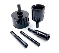 Tile Hole Cutter, Diamond Core Drill Bit M14 Brazed Dry Porcelain Marble Granite Glass 6-65mm(12mm)