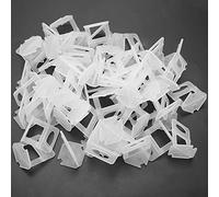 Tile Leveling System, 800 Pcs 2 Mm Leveling Spacer Clips DIY Tiles Leveler Spacers Tile Floor Leveling Clip for for Ceramic Tile and Stone Installation