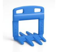 Tile Leveling System - FixLevel - Floor Leveler Wedges 1 mm - Tile Levelers - Leveling Clips 1 mm - Measures 0.5/1/2/3 mm - 250 u. (1 mm)