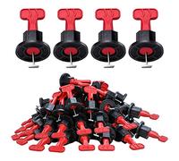 Tile Leveling System Kit 100pcs Tile Leveler Spacers, 2 Special Wrenches, 10 T-pins