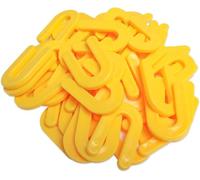 Tile Leveling System Tile Spacers 5mm, 400 pieces Horseshoe Shim U Shape Plastic Tile Leveling Clips for Tile Leveling System Floor Wall Tile Installation