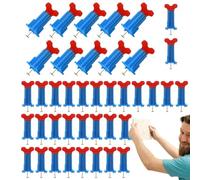 Tile Leveling Tool: Reusable Internal Screw Leveling Kit, Professional Installation Kit With T-Pins, High Strength PP Spacers For Unif Lines