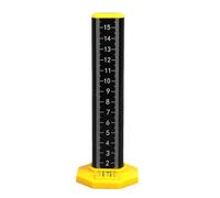 Tile levelling ruler: measuring tool with the same height adjustable, floor meter for laying, robust horizontal ruler with lifting marker, spirit level tool