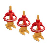 Tile Levelling System 3 mm 200 Clips + 100 Reusable twisters 3 - 22 mm Tile Thick SHAFFER PRO spacers 3mm tiling Tools aid for Floor Tiles/Wall Tiling kit