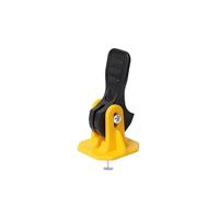 Tile Levelling Tool Floor Tile Leveler Adjuster Leveling System Clips Plastic Positioning Artifacts Locator for Flooring Wall(4pcs Yellow)