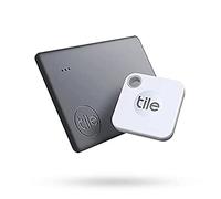 Tile Mate + Slim Combo (2020) Amazon Exclusive, Bluetooth Item Finder Set - 2 Pack(1Mate, 1Slim).Works with Alexa & Google Smart Home. iOS & Android Compatible. Find your Keys, Wallets, Remotes & Mor