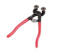 Tile Nippers 200mm Heavy Duty Glass Mosaic Cut Nippers,Ceramic Tile Wheel Cutter Pliers Tool, Carbide Scoring Blades, Drop Forged Housing,Tungsten-Carbide Tips for Cutting