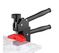 Tile Nippers, Manual Tiles Splitter Tool, Heavy Duty Handheld Cutter for Porcelain, Ceramic, Mirror, Glass Tile Work, Precision Aluminum Alloy Construction, Crafting Use, 1 Piece