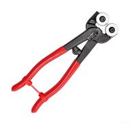 Tile Pliers with Built in Safety Lock and Reset Spring for Controlled Use and Convenient Storage After Each Task (Double wheel pliers)