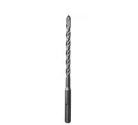 Tile Porcelain Drill Bit for SDS Plus Shank Carbide 2-Cutting Edge Triangular Drill for Ceramic Granite Stone Concrete Walls, 6x110mm