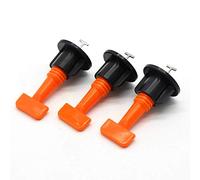 Tile Positioning Leveler, 50Pcs T Shape Adjuster Spacers Wall T-Lock Flat Ceramic Leveling Floor Construction Tile Leveling System Tools Kits