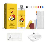 Tile Repair Kit, Waterproof & Long-Lasting Tub Repair Kit, Multifunctional & Easy to Operate Home Essentials for Cracks, Holes, Chips, Scratches, Dents..