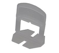 TILE RITE LSS853 Levelling Tile Spacer for Tiles Up to 12 mm Thick, White, 1 mm, Set of 100 Piece