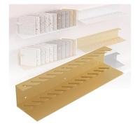 Tile Sample Display Stand,Floor Tile Display Stand Wooden Floor Sample Holder, Marble Slab Display Stand For Retail Stores, Save Space(Iron-gold,20cm)