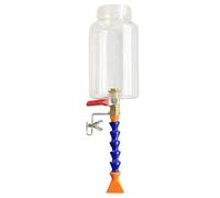 Tile Saw Water Nozzle - 270mm Precision Misting Nozzle, Cutting Tool Attachment, Workshop Spray with Collector and Resistant Stainless Steel | Industrial Milling Grinding Metal Wood