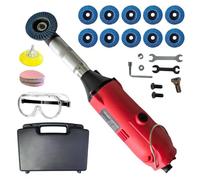 Tile Seam Cleaning Machine, 350W Electric Grout Removal Machine with 6-Speed Control Switch, 15000 RPM, Tile Floor Seam Opener Cleaner for Grinding Sanding Polishing Grouting Seam Cleaning red