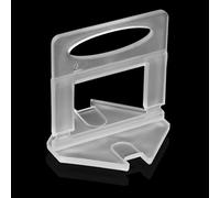 Tile Spacer Clips, 600 Count, Levelling System for Stones and Floors Installation (2MM*600PC)