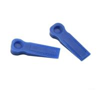Tile Spacers, Reusable PE Positioning Clips for Wall and Floor Ceramic Tiling, 30mm x 8mm x 0.5-6mm, 100-Piece Pack, Leveling Tool