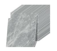 Tile Stickers 30x30cm 20Pcs, Marble Self Adhesive Wall Tiles PVC Waterproof, Peel and Stick on for Kitchen Bathroom Backsplash - Modern Grey