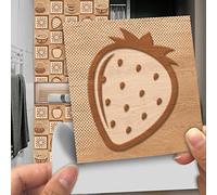 Tile Stickers Brown Geometric Pattern Self Adhesive Stick on Tiles Transfer Sticker for Bathroom Kitchen, Splashback, Peel and Stick PVC Floor Wall Tiles Sticker 10PCS（30x30cm）